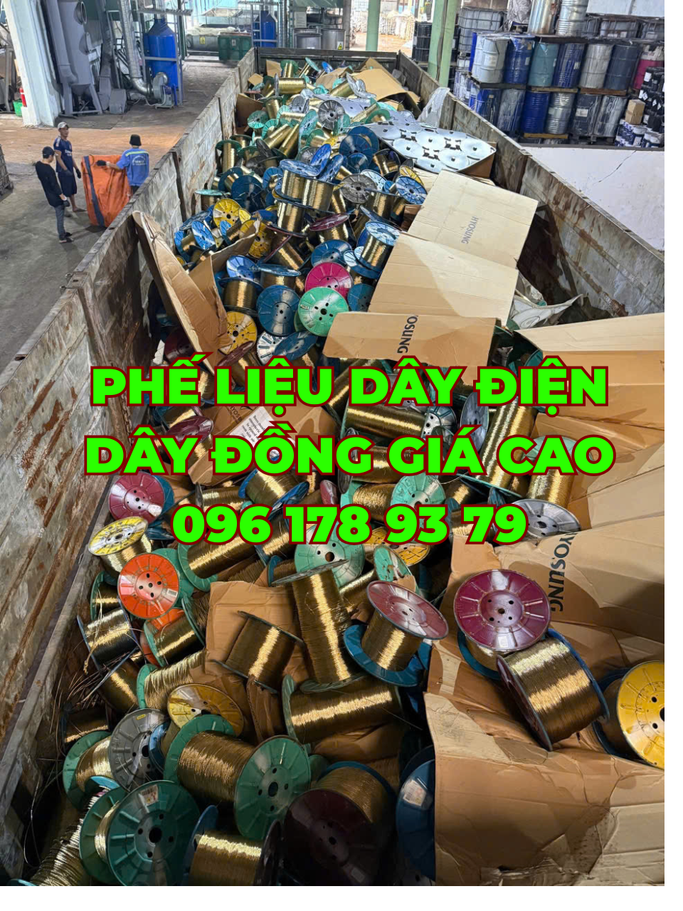THU MUA PHẾ LIỆU DÂY ĐIỆN GIÁ CAO