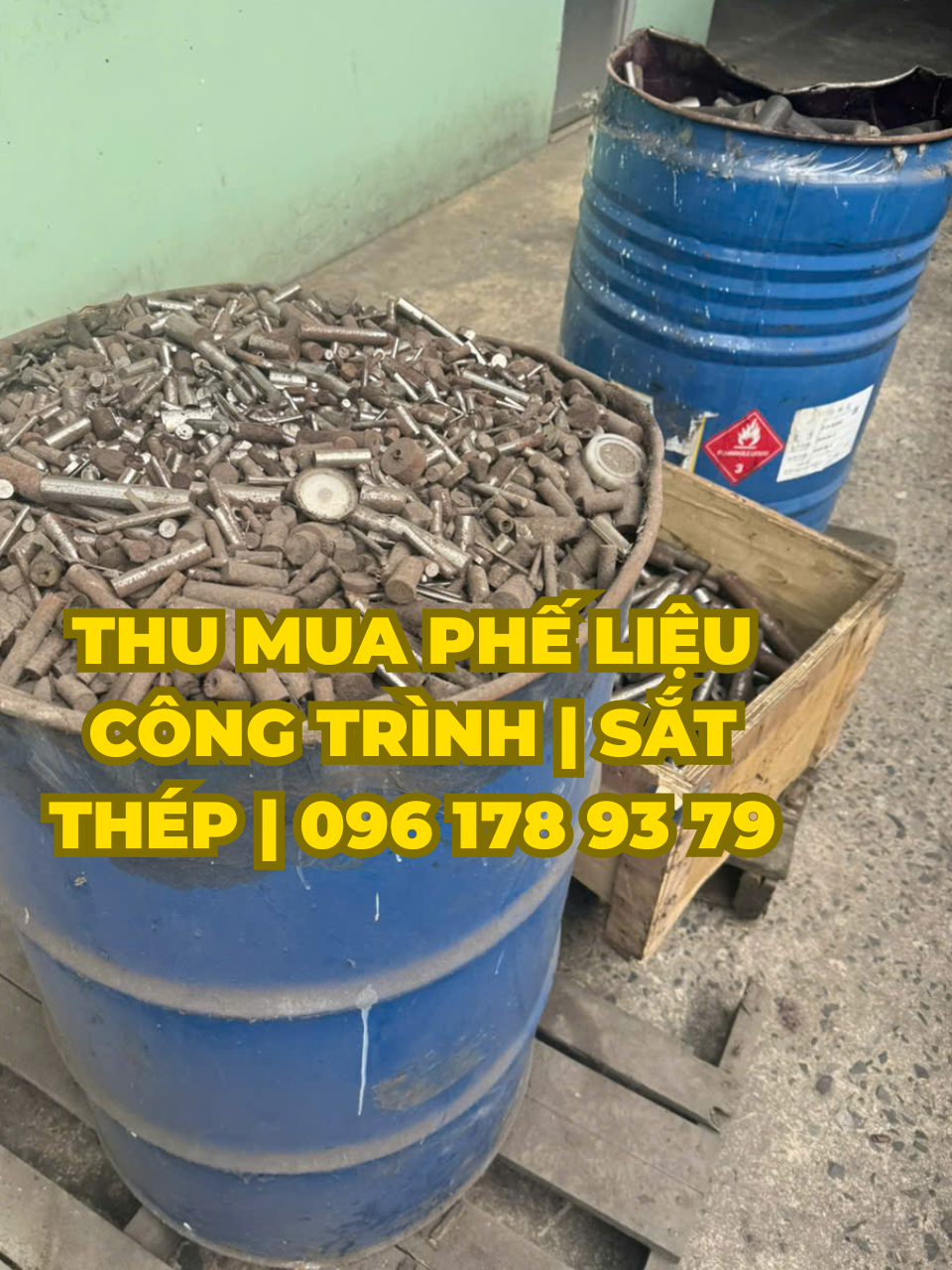 THU MUA PHẾ LIỆU SẮT VỤ , BÙ LON , ÓC VÍT