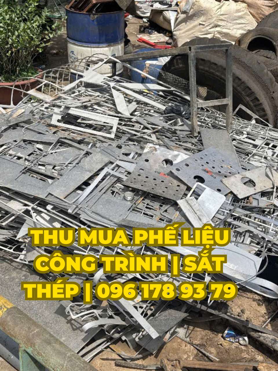 THU MUA PHẾ LIỆU KIM LOẠI GIÁ CAO 